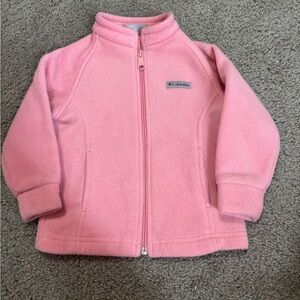Columbia Soft Pink Fleece Jacket